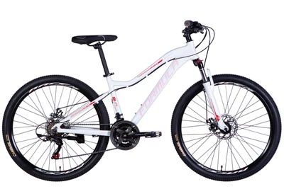 Велосипед AL 26" Formula ALPINA DD FR рама-15" белый с розовым 2026