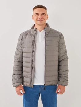 Куртка однотонная мужская GENUA G01210-0007 M Светло-серый shop (2000999396113)
