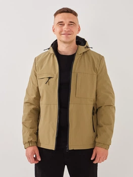 Куртка однотонная мужская GENUA G0210-0021 2XL Оливковый shop (2000999396281)