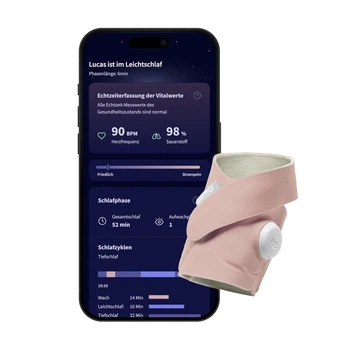 Owlet Dream Sock Пульсоксиметр Дитячий монітор рожевий