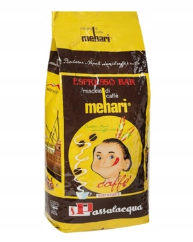 Кава в зернах Passalacqua Mehari 1кг суміш Arabica і Robusta