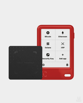 Крипто-гаманець Ledger Nano Gen5 Cherry Red + Recovery Key