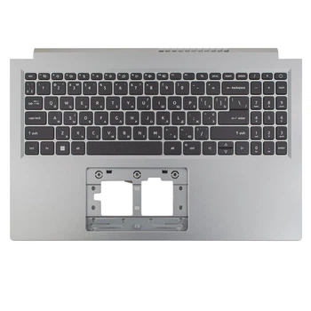 Верхняя крышка для Acer Aspire AL31-33 AL31-33P N24H4 series, RU/UA, (Silver, топкейс+клавиатура, 6B.D2MN8.009, )