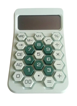 Калькулятор Karuida 10 х 16 х 3 см Зелений (KK-2277)