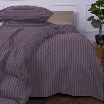 Простынь MirSon Ranforce Elite 17-0603 Stripe Violet 150 х 220 см (2200008051556)
