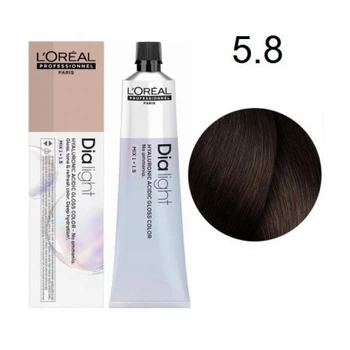 Фарба L'Oreal Professionnel Dia Light (Mocha & Brown Series) - 5.8 Світлий шатен шоколадний-60мл.
