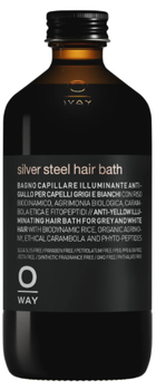 Шампунь для волосся Oway Man Silver Steel Hair Bath для сивого і освітленого волосся 240 мл (8029352365430)