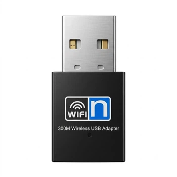 Wifi адаптер 2.4GHz 300 Mbps Мережевий адаптер Wireless Lan Adapter Pavlysh WA-3
