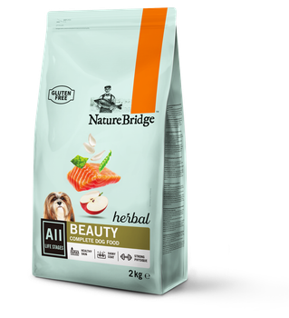 Сухий корм для краси собак на всіх стадіях життя Nature Bridge Herbal 2кг