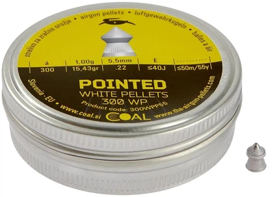 Пули Coal Xtreme Pointed 5.5мм, 1.г, 300шт