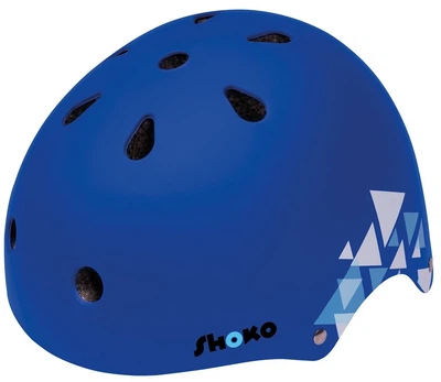 Дитячий захисний шолом AS Shoko Choose Your Way з LED-підсвіткою Ocean Blue (5004-50534) (5203068505349)