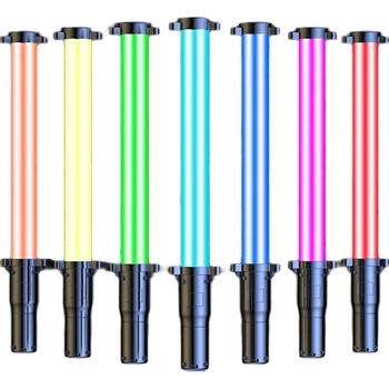 Портативний світлодіодний RGB-світильник Shuotu, повноколірний заповнюючий світильник з регульованою колірною температурою, професійне освітлення для відеозйомки та фотозйомки, м'яке світло для нічної зйомки на відкритому повітрі та прямих трансляцій.