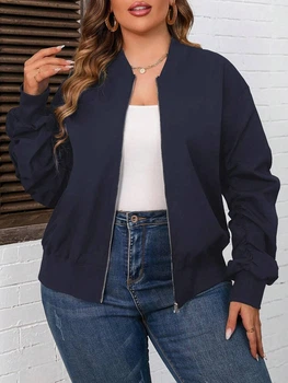 Куртка SHEIN 3XL Темно-синий sz25082106746837378_син