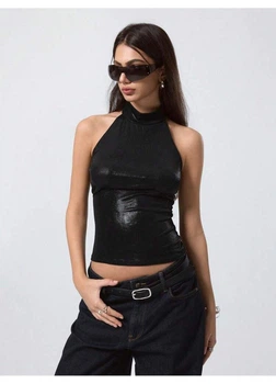 Топ SHEIN S Черный sz2410175819372813