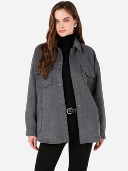Куртка демисезонная удлиненная женская Colin's CL1071162ANT L Anthracite (8684112401546)