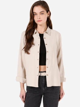 Сорочка жіноча Colin's CL1072138BEI XS Beige (8684112468952)