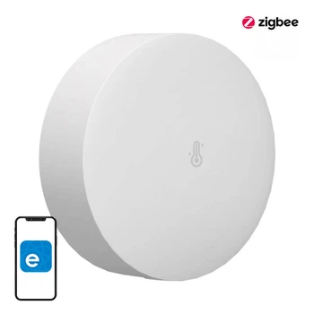 Розумний датчик температури та вологості ZigBee Sonoff SNZB-02P (круглий) (SNZB-02P)
