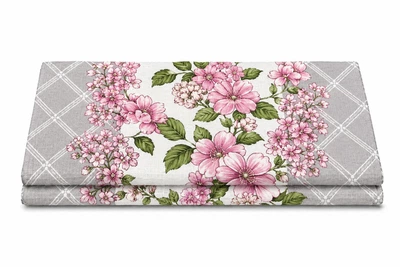 Рушник банний PERYNKA Maxi Pink Flora 45×100 см