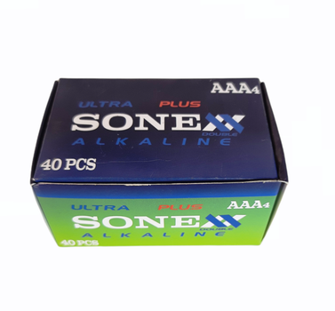 Батарейка Sonex Ultra Alkaline LR03 AAA Лужна 40/1000