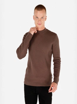 Джемпер чоловічий Colin's CL1069886BRW 2XL Brown (8684112382036)