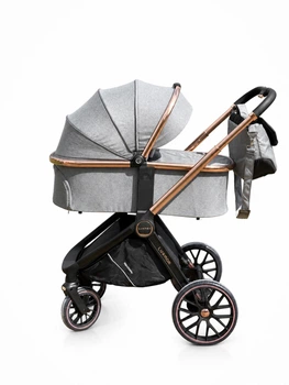 Детская коляска 2в1 POTE luxmom gray