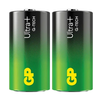 Батарейка GP 14AUP-S2 лужна LR14 C Ultra PLUS 2/24