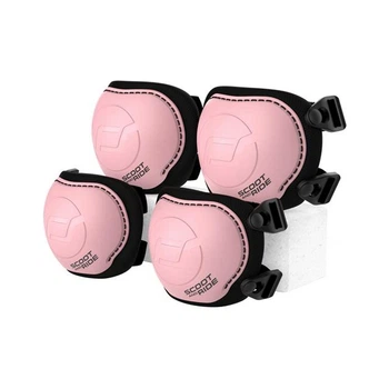 Комплект защиты Scoot&Ride рожевий, для дитини XXS, до 25 кг (SR-230925-ROSE)