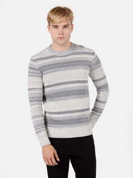 Джемпер мужской Colin's CL1071782MGA 2XL Gray (8684112473055)