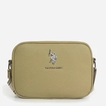Сумка кросс-боди через плечо женская маленькая U.S. Polo Assn 27A321-AA00A(Moss) Зеленая (786662647899)