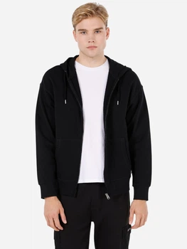 Толстовка на молнии мужская Colin's CL1070807BLK S Black (8684112328188)