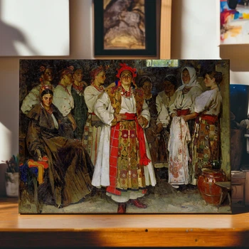 Интерьерная картина Невеста, Фёдор Кричевский, 30×38 см (id6882)