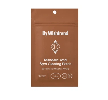 Патчи с миндальной кислотой от высыпаний и постакне By Wishtrend Mandelic Acid Spot Clearing Patch 39 шт