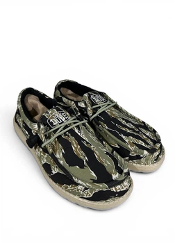 Мокасини Hey Dude Wally Camouflage (40004-9CJ), Камуфляж Розмір 44 (US M11) 29 см
