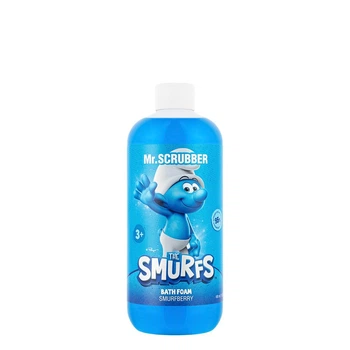Піна для ванни Mr.SCRUBBER The Smurfs Bath Foam Smurfberry для веселого очищення шкіри з ягідним ароматом 400 мл