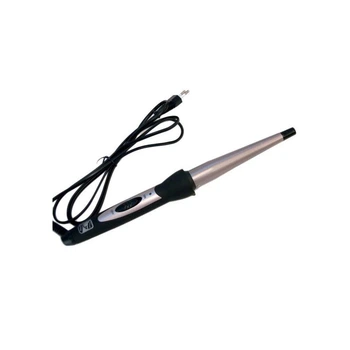Конусная плойка для волос Promotec PM-1210, черно-серебристая