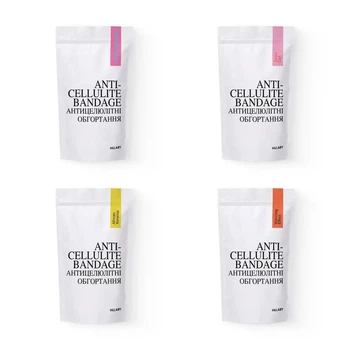 Набор антицеллюлитных разогревающих обертываний Hillary Heating Anti-Cellulite Wrap Set