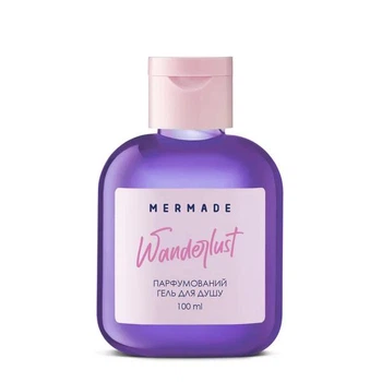Парфюмированный гель для душа Mermade Wanderlust для очищения кожи тела с цветочно-древесным ароматом 100 мл