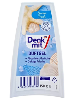 Гелевый освежитель воздуха Denkmit «Свежесть океана» (Ozeanfrische), 150 мл