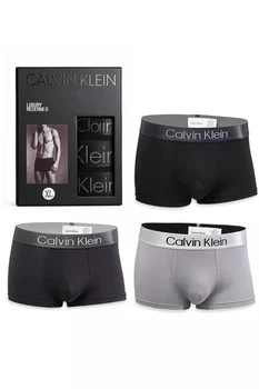 Трусы-боксеры мужские Calvin Klein Underwear пак 3 шт Размер L CK-01-SIZE-L