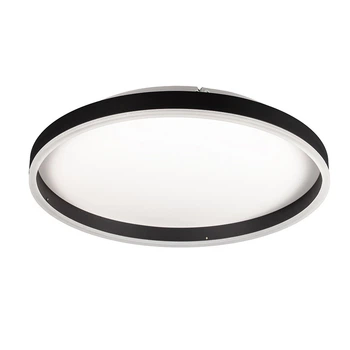 Стельова LED-люстра кругла 7871053, 28Вт, 50см, чорний/білий