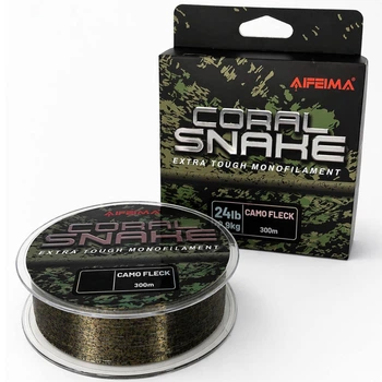 Леска карповая Feima Coral Snake Camo Fleck 300 м (0.40мм/10.9 кг)