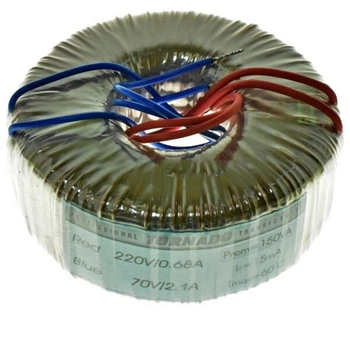 Трансформатор сетевой (50 Гц) Трансформатор тороидальный 150VA-70V(2.1A) - 574748