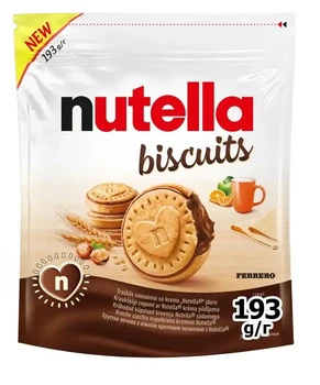 Печенье Nutella Biscuits с кремом Nutella 193 г