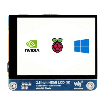 Дисплей 2.8" IPS LCD HDMI 480x640 от Waveshare - 411602