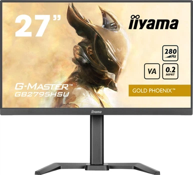 Монітор 27" iiyama G-Master G2741HSU-B1 Black Hawk IPS 144Hz 1920x1080 Black