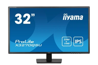 Монітор 31.5" iiyama ProLite X3270QSU-B1 IPS 100Hz 2560x1440 Black