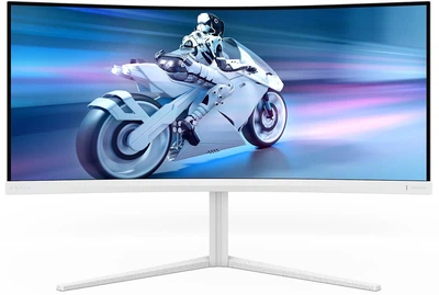 Монитор 34" Philips 34M2C5501A (34M2C5501A/00) VA 180Hz 3440x1440 Curved Black