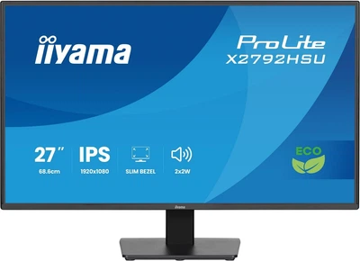 Монітор 27" iiyama ProLite X2792HSU-B1 IPS 120Hz 1920x1080 Black