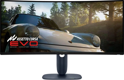 Монитор 34" Dell Alienware AW3425DW (210-BRTW) QD-OLED 240Hz 3440x1440 Curved Black