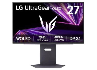 Монитор 26.5" LG UltraGear 27GX790A-B (27GX790A-B.AEU) OLED 480Hz 2560x1440 Black